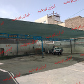 شیدسایبان80 درصد(ابعاد 7 در 6)دوردوزی شده و حلقه دار