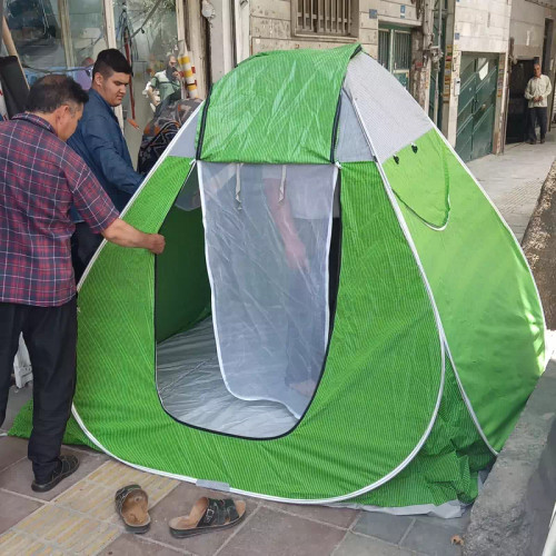 چادر مسافرتی فنری و خیمه کمپی برزنتی 12 نفره