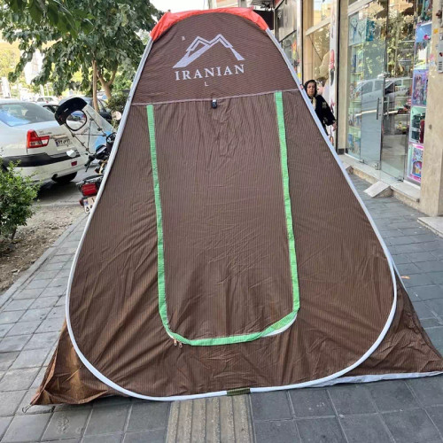 چادر مسافرتی فنری 6 نفره جنس برنو سفارشی دوز با فیلم