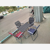 صندلی مسافرتی تاشو ست چهار نفره همراه با میز(پس کرایه)