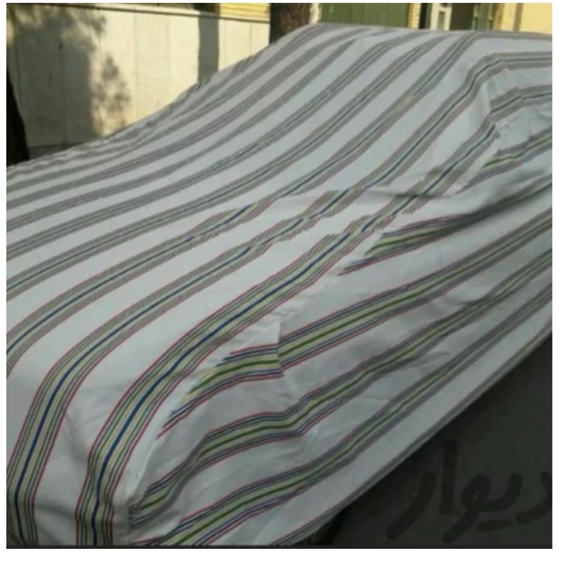 چادرپنبه ای پشت کرک سایزxL ضدافتاب وضدخش مناسب برای مناطق گرمسیر برای ماشین های دنا تارا شاهین