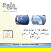 چادر خودرو آذین کاور مدل AZC0M مناسب برای آلفارومئو میتو