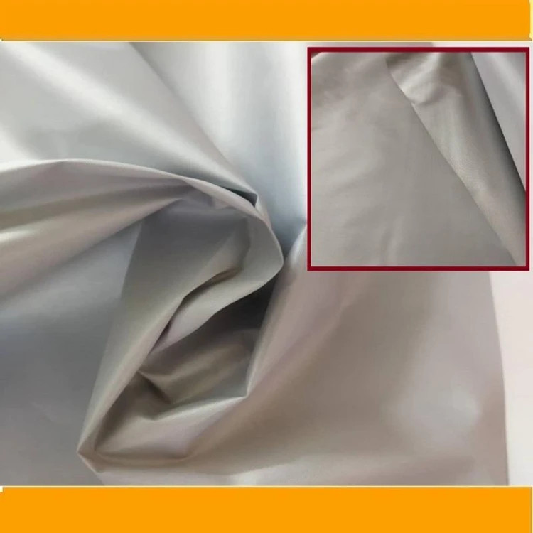 پارچه برزنت کانتینری یک رو درجه یک ضد آب رنگ طوسی روشن وزن بالا چادر کپی 2