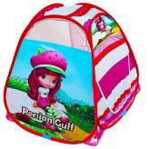 چادر بازی دختر توت فرنگی جدید سایز 2 NEW-color (سایز 100 سانتی کودک )