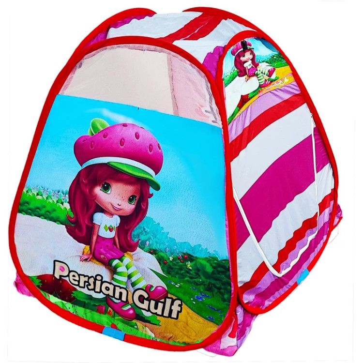 چادر بازی مدل توت فرنگی جدید سایز 2 NEW-color (سایز 100 سانتی کودک )