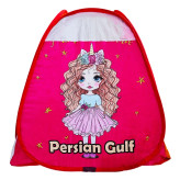 چادر بازی دختر فرفری سایز 2 NEW-color (سایز 100 سانتی کودک )