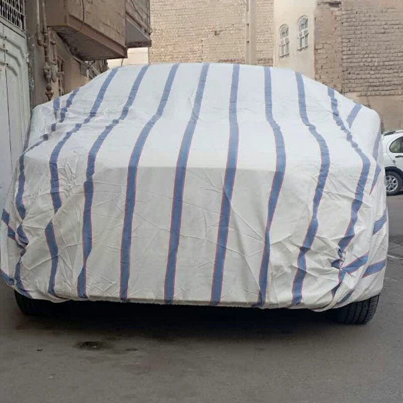 چادر پنبه ای شاهین دنا ضخیم سنگین دارای جابند مخفی و جابند وسط زیر خودرو