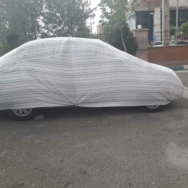 چادر خودرو با جنس نخ پنبه، مناسب برای پراید، پژو 206، رانا، تیبا، ساینا، سمند