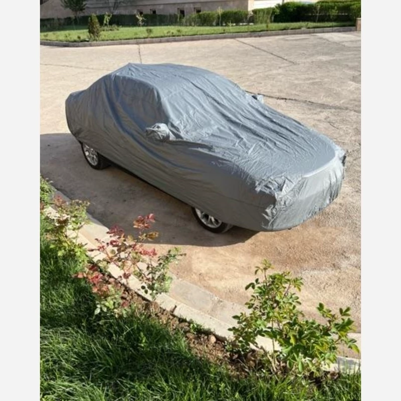 چادر ماشین تفلون رنگ طوسی