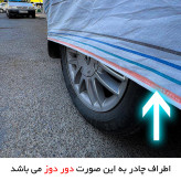 چادر خودرو مدل دور دوخت شده مناسب برای فولکس واگن گلف