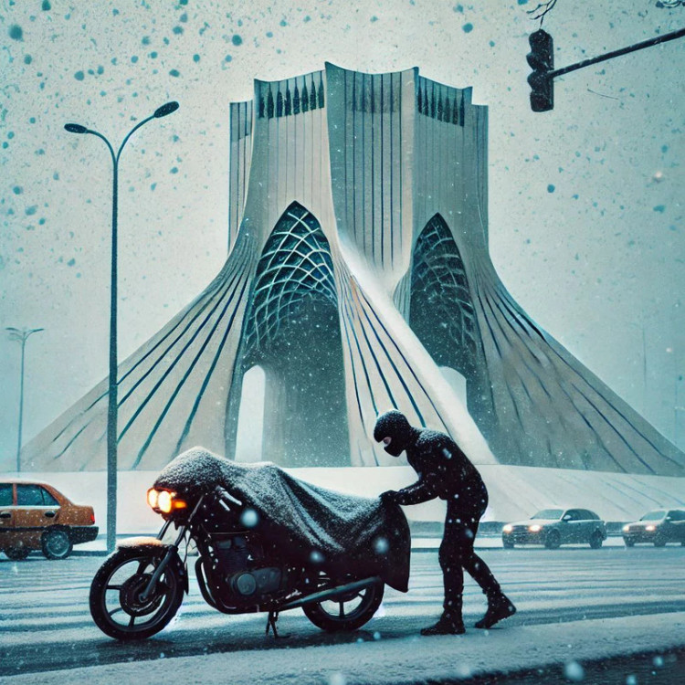 چادر موتور سیکلت رویال اسپرت مدل ضدآب مناسب برای Pishro RX 175