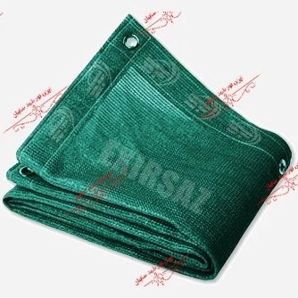 شید سایبان 80درصد اقتصادی (ابعاد 10 در 5)پانچ نیم متری.