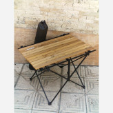 میز رویه چوب تاشو ترمو وود (ضدآب)