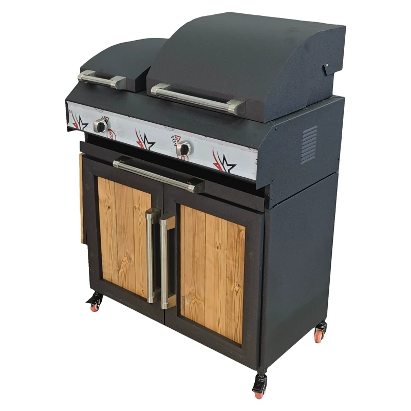 باربیکیو گازی اجاقدار 85cm صادراتی (پس کرایه)