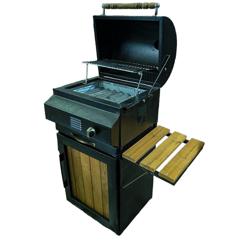 باربیکیوسفارشی گازی داخل استیل 50cm(پس کرایه )