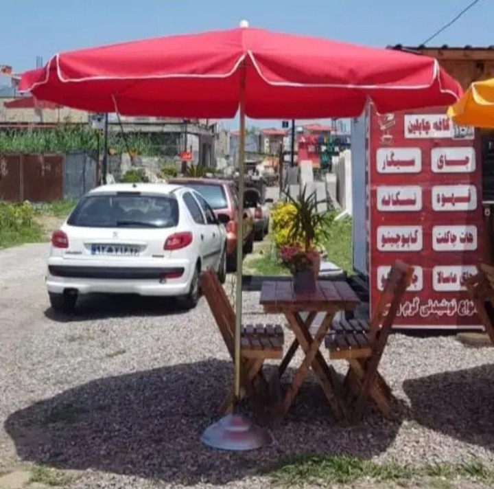 چتر سایبان قطر ۲ متری مناسب برای سایه و ضد باران