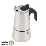 موکاپات 4 کاپ استیل ایتالیایی - اسپرسوساز دستی قهوه جوش