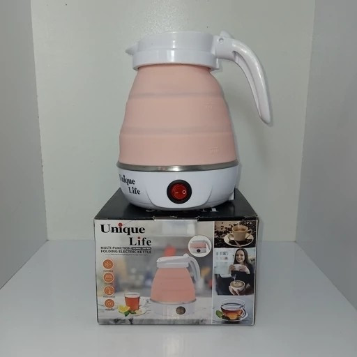 کتری برقی یونیک لایف تاشو (اصلی) وارداتی ، قهوه جوش ، شیر جوش ، کتر برقی مسافرتی ، قهوه ساز ترک ،کتری مسافرتی، پس کرایه
