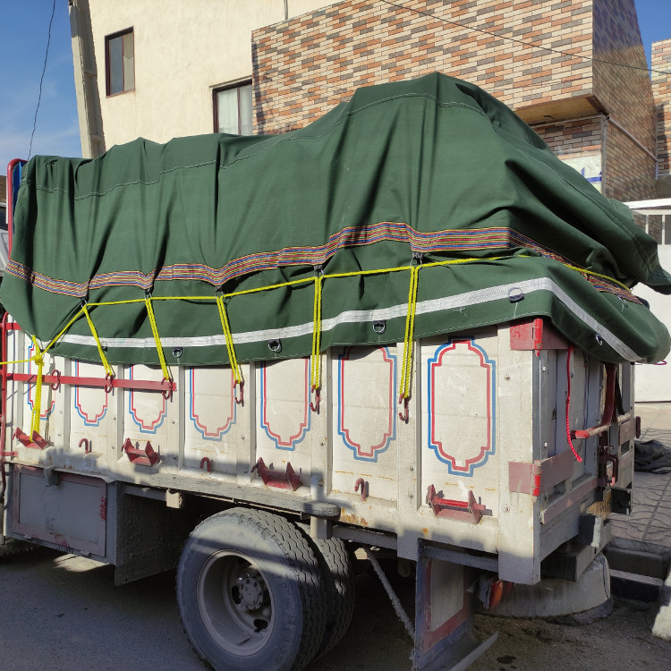 چادر خاور سایز 6 در 4 برزنت اصلی 6لا3 لا ضخیم ( 9لا) صددرصد ضداب