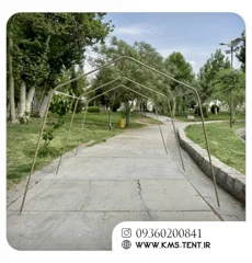 چادر کمپینگ 12 نفره سایز 3×4 سبز چادر مسافرتی چهار فصل ضدآب با سایبان پلاس حرفهای