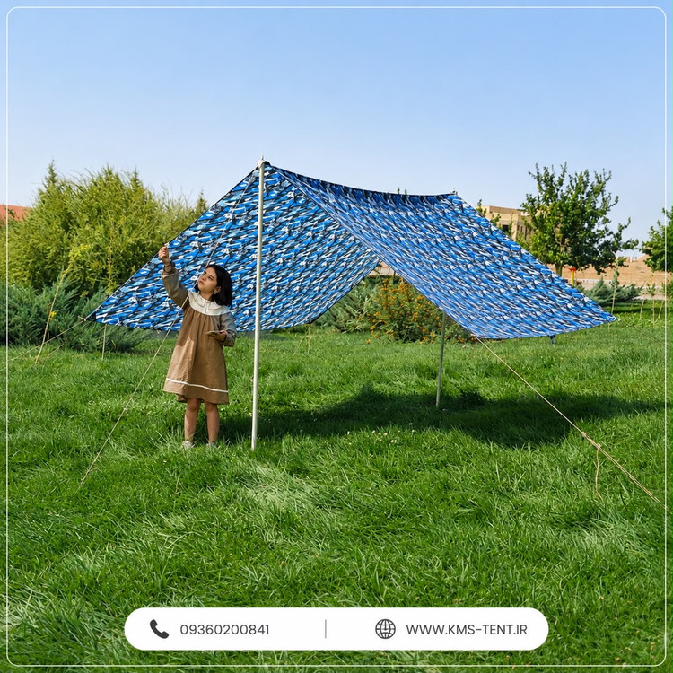 تارپ ( سایبان کمپینگ ) ضدآب و ضدآفتاب مدل B مدرن برند