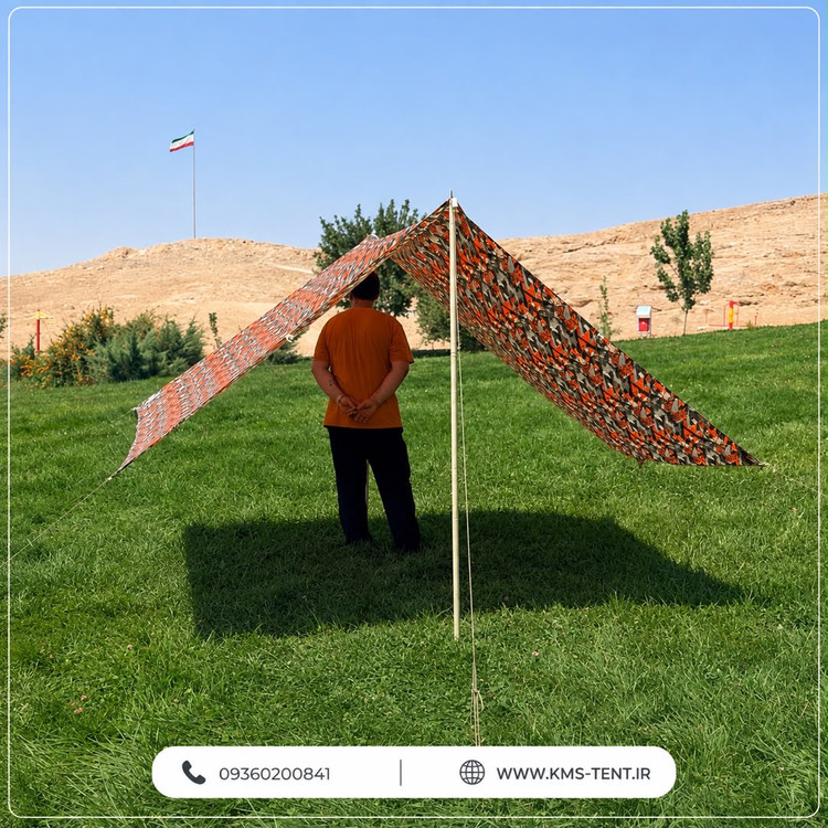 تارپ ( سایبان کمپینگ ) ضدآب و ضدآفتاب مدل A مدرن برند