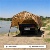 سایبان پارکینگ خودرو سواری سدان خود ایستا