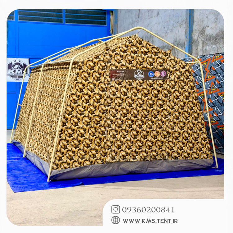چادر کمپینگ مدل رنجر 12 نفره سایز 3×4 چادر مسافرتی چهار فصل ضدآب دوپوش