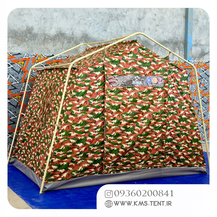 چادر کمپینگ 6 نفره مدل فانتوم سایز 2×3 چادر مسافرتی ضدآب چهار فصل دو پوش