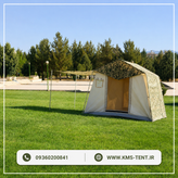 چادر کمپینگ سفید برزنت پنبه ای گلشن پاکستانی برند سایز 2×3 چادر مسافرتی چهار فصل ضدآب سایباندار