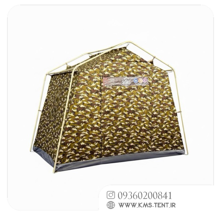 چادر کمپینگ 6 نفره مدل پارتیزانی سایز 2×3 چادر مسافرتی ضدآب چهار فصل دو پوش