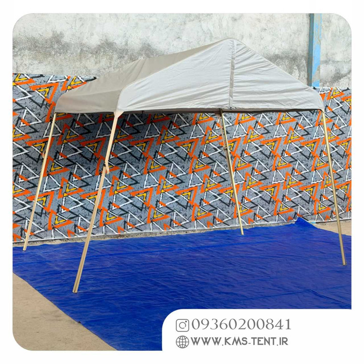 چادر کمپینگ 6 نفره مدل استتار سایز 2×3 چادر مسافرتی ضدآب چهار فصل دو پوش