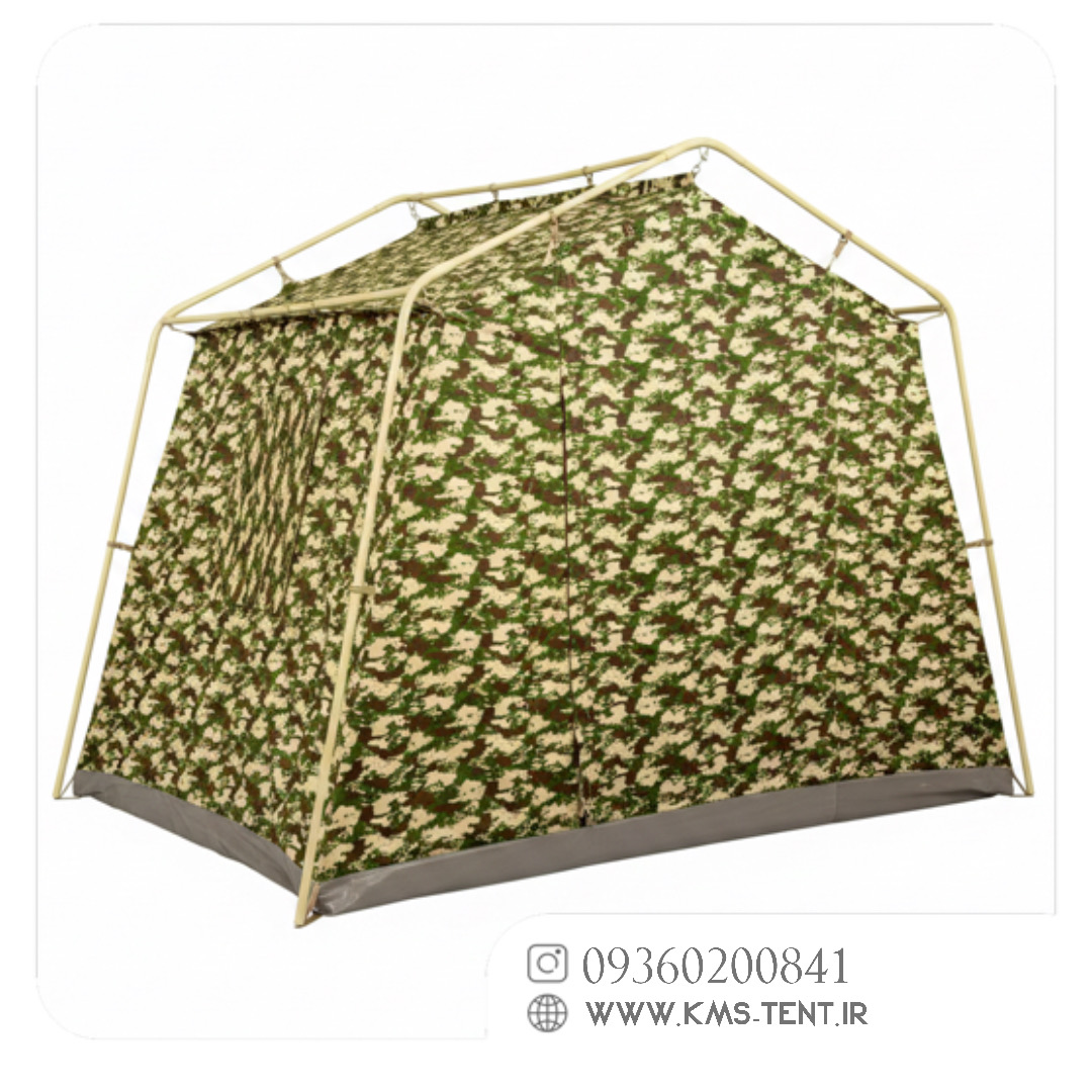 چادر کمپینگ 6 نفره مدل مارتیال سایز 2×3 چادر مسافرتی ضدآب چهار فصل دو پوش