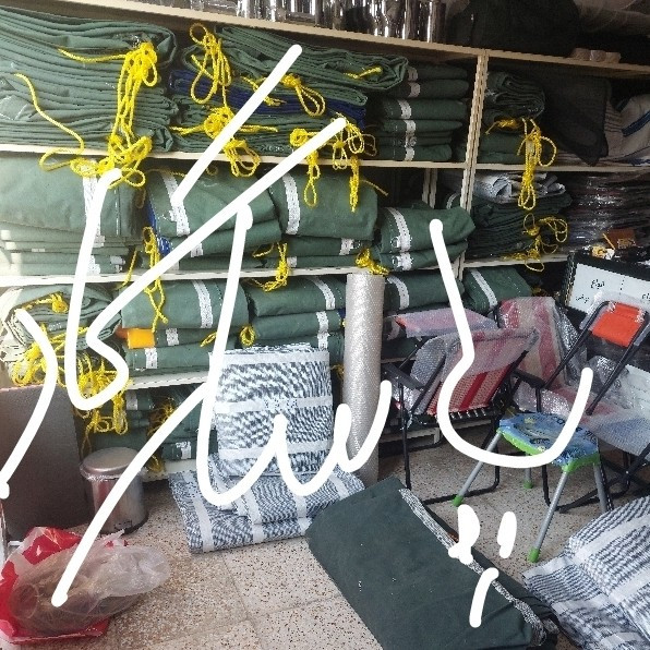 چادر برزنت 4در3 مناسب برای نیسان وانت پیکان استاندارد نیسان