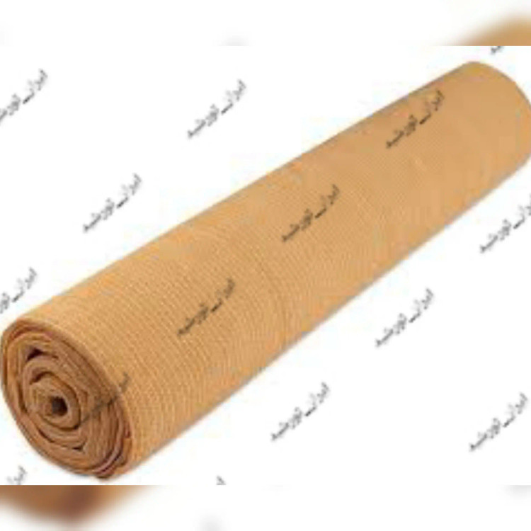 شید گلخانه تراکم 80 درصد ضد آفتاب(ابعاد 2 در 4) رنگ کرم دور دوزی شده و حلقه دار