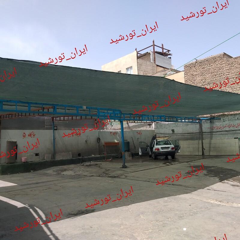 تورشید سایبان 80 درصد(ابعاد 7 در 4) دوردوزی شده و حلقه دار