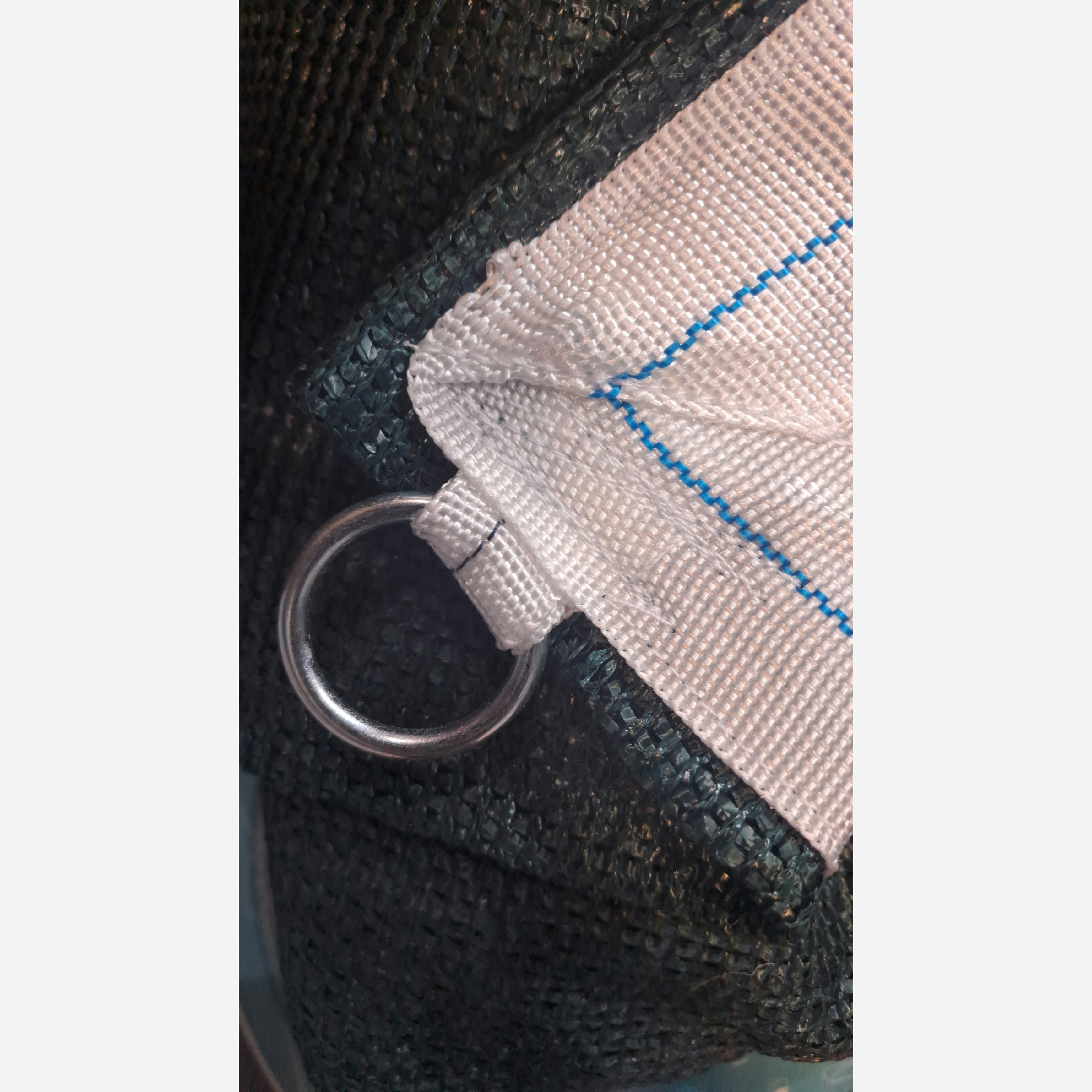 توری سایبان سبز 5x7 (80درصد تراکم) با دوخت حلقه