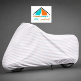 چادر موتور سیکلت ایساتیس مدل نخی داخل پنبه ( مقاوم به آفتاب و ضد خش ) مناسب موتور سیکلت هندا کلیک 150 و 160 واریو 150 و