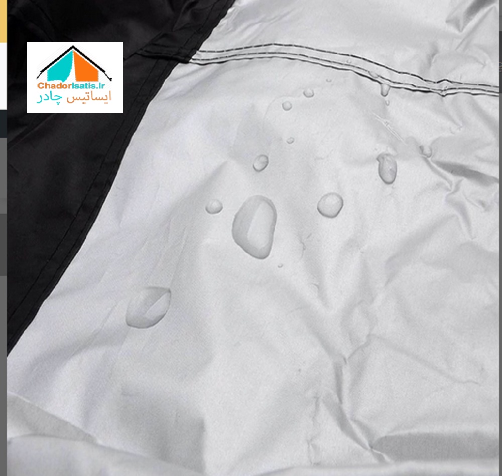 چادر موتور سیکلت ایساتیس مدل سیلور (جنس شمعی یا پشت نقره) مناسب موتور سیکلت کیتیام RC 390