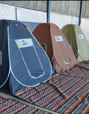 چادر مسافرتی ضد آب 6 نفره جنس برنو برزنتی ( با پنجره طرح ایتالیایی )