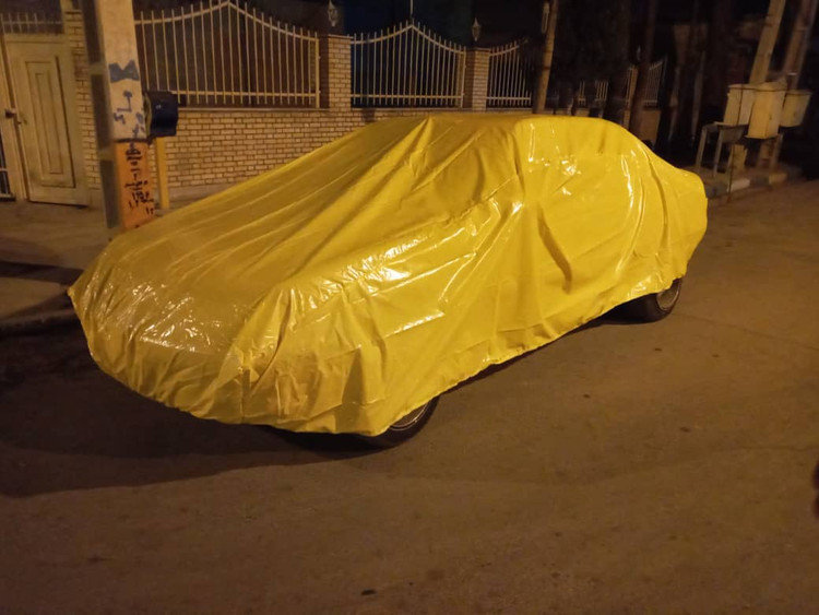 چادر ماشین جنس تفلون مخصوص گریت وال وینگل 5 ( دو کابین )( Wingle 5 )(چهار فصل ، ضد آب و مقاوم به آفتاب)