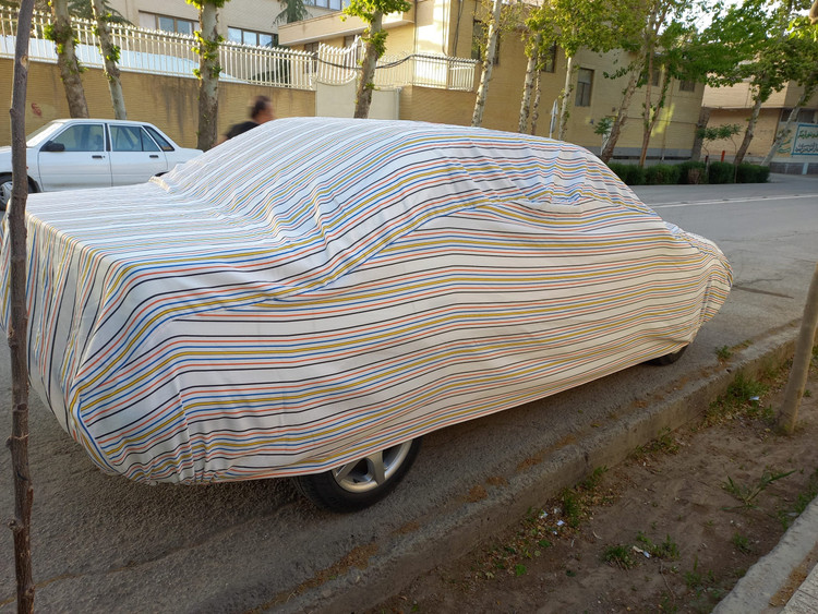 چادر ماشین نخی پشت کرکی مخصوص اشکودا سوپرب ( اکتاویا ، کودیاک ، فاب