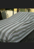 چادر ماشین نخی پشت کرکی مخصوص وانت زامیاد پادرا پلاس ( لانگ )(داخل پنبه ای، ضد خش و مقاوم به آفتاب)(زمینه سفید)
