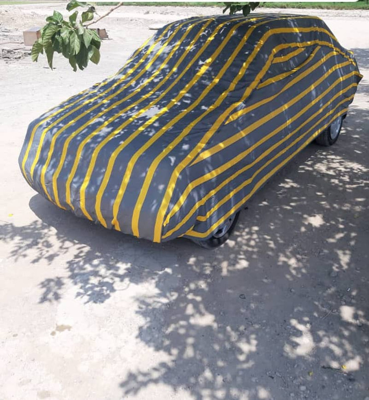 چادر ماشین نخی پشت کرکی مخصوص هیوندای سنتنیال (داخل پنبه ای، ضد خش و مقاوم به آفتاب)