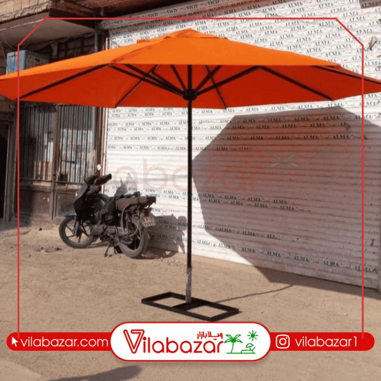 چتر باغی قطر ۴ متری پایه وسط