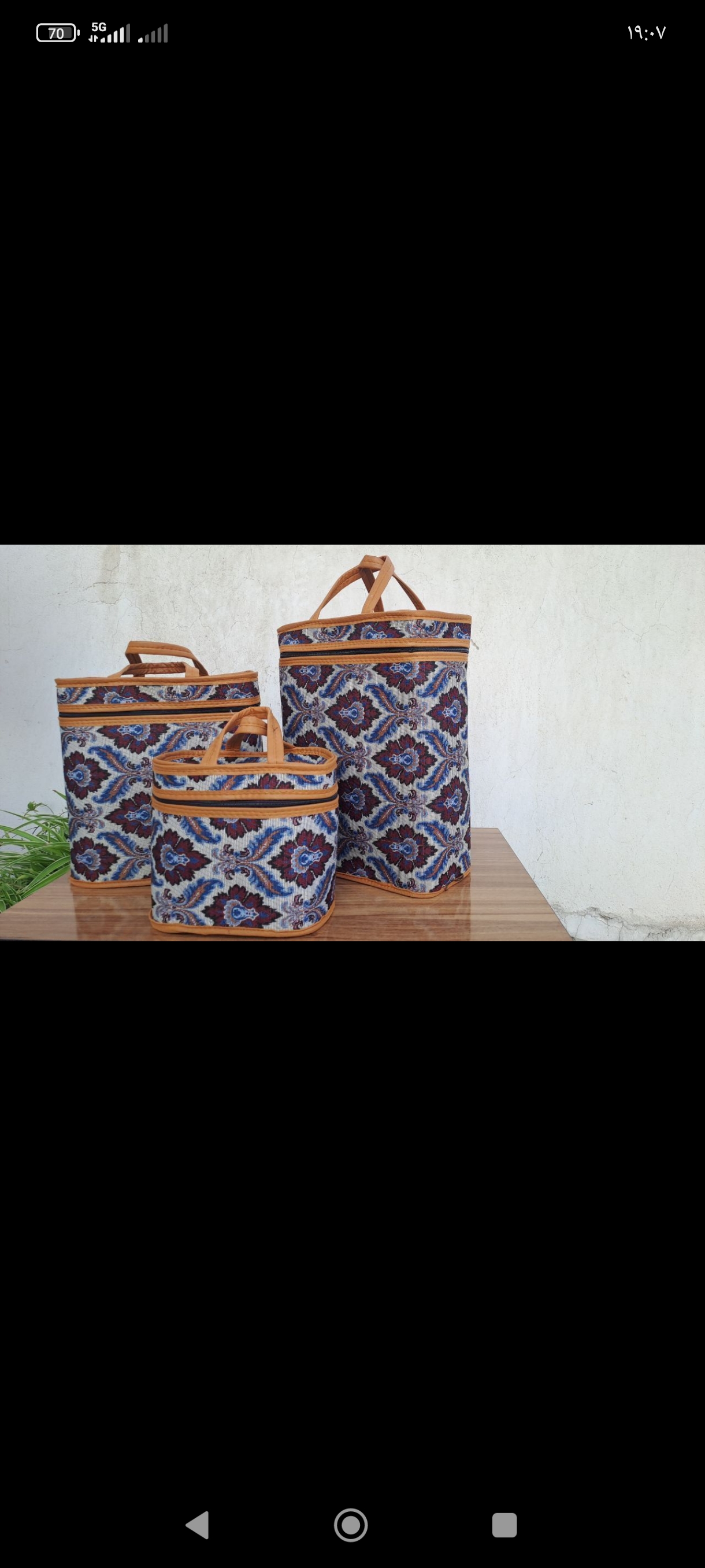 کیف 3 تیکه زنانه مسافرتی دسته دار مدرن
